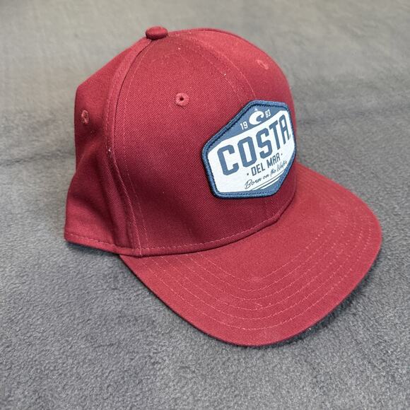 Costa Del Mar Red Hat Adjustable One Size Men’s - Picture 1 of 7